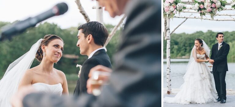 Rock Island Lake Club wedding, captured by photo-documentary NJ wedding photographer Hey Karis.
