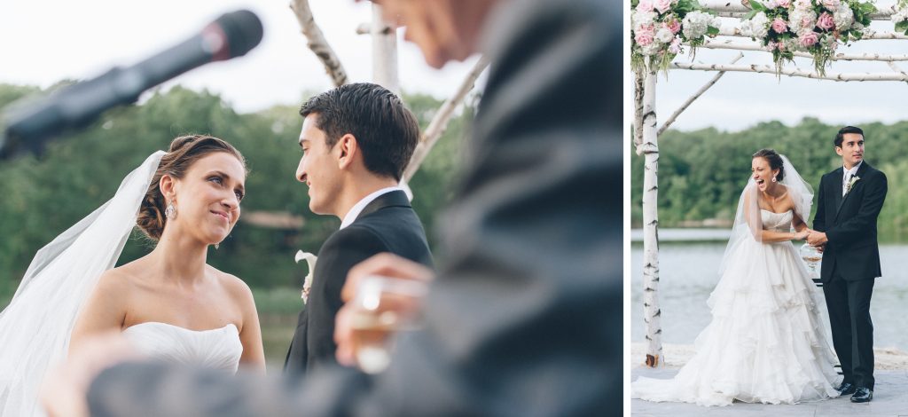 Rock Island Lake Club wedding, captured by photo-documentary NJ wedding photographer Hey Karis.