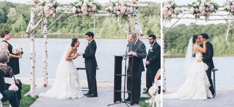 Rock Island Lake Club wedding, captured by photo-documentary NJ wedding photographer Hey Karis.