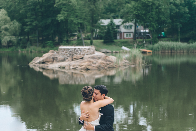 Rock Island Lake Club wedding, captured by photo-documentary NJ wedding photographer Hey Karis.