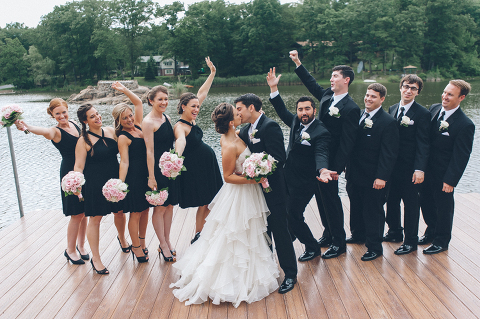 Rock Island Lake Club wedding, captured by photo-documentary NJ wedding photographer Hey Karis.
