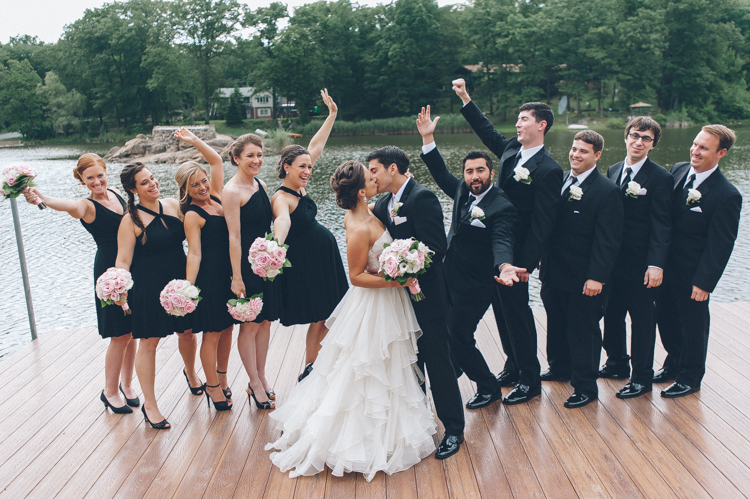 Rock Island Lake Club wedding, captured by photo-documentary NJ wedding photographer Hey Karis.