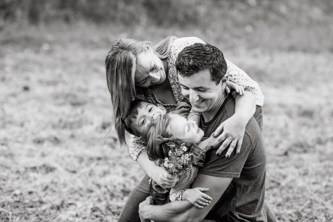 Fall is in full swing here in NJ, my first Fall Family session with Anna and Adam at their Farm House in Hackettstown NJ. Anna and Adam recently purchased their dream farm house on a 4 acres of land. This family of four now has chickens, ducks, birds, cats, a dog, sheep and plans to add many more to the list in the future. I had the honor of visiting Anna and Adam and their two beautiful children at their Farm the other day. I got much need vitamin D walking around the property, enjoying the foliage, running around with their kids and meeting all the farm animals. I sincerely enjoy photographing families now because there are no dull moments with kids, every moment is perfect! Fall family session at Anna and Adam’s Farm at Hackettstown NJ photographed by Karis from HeyKaris. 