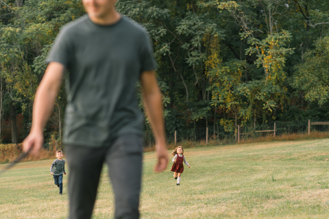 Fall is in full swing here in NJ, my first Fall Family session with Anna and Adam at their Farm House in Hackettstown NJ. Anna and Adam recently purchased their dream farm house on a 4 acres of land. This family of four now has chickens, ducks, birds, cats, a dog, sheep and plans to add many more to the list in the future. I had the honor of visiting Anna and Adam and their two beautiful children at their Farm the other day. I got much need vitamin D walking around the property, enjoying the foliage, running around with their kids and meeting all the farm animals. I sincerely enjoy photographing families now because there are no dull moments with kids, every moment is perfect! Fall family session at Anna and Adam’s Farm at Hackettstown NJ photographed by Karis from HeyKaris. 