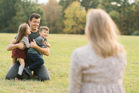Fall is in full swing here in NJ, my first Fall Family session with Anna and Adam at their Farm House in Hackettstown NJ. Anna and Adam recently purchased their dream farm house on a 4 acres of land. This family of four now has chickens, ducks, birds, cats, a dog, sheep and plans to add many more to the list in the future. I had the honor of visiting Anna and Adam and their two beautiful children at their Farm the other day. I got much need vitamin D walking around the property, enjoying the foliage, running around with their kids and meeting all the farm animals. I sincerely enjoy photographing families now because there are no dull moments with kids, every moment is perfect! Fall family session at Anna and Adam’s Farm at Hackettstown NJ photographed by Karis from HeyKaris. 