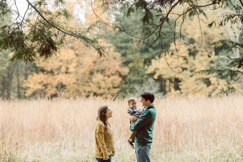 Alison, Brian and Lucas met me at The Cross Estate Gardens for a perfect fall family session. The weather was perfectly overcast giving that deep rich colors! Fall foliages were even more yellow, red and green. Like all other toddlers, Lucas did not want to stand pretty in front of my camera but that’s ok, I am mobile, pretty fast, and love a toddler w personality and character! Alison, Brian and Lucas’ fall adventure at the Cross Estate Gardens photographed by Karis from Hey Karis. Photograph is like freezing time, motion in print, movie turned into a book. Now booking 2021 and 2022 weddings.
