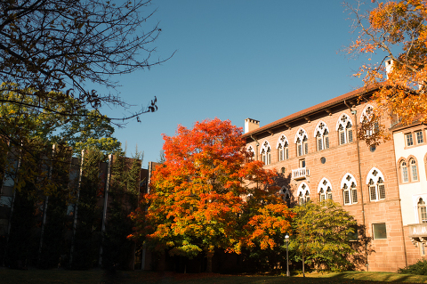 Weather was so amazing on the day I met Kristen and Anthony for their family session with three of their adorable daughters. Clare and Cass are the older two girls and from the moment I met them they showed me their fun personalities, l laughed, smiled and ran around Princeton University campus. I had such a fun time with the adorable D’Elia family.  Kristen and Anthony D’Elia Fall Family Session in Princeton University campus photographed by Karis from Hey Karis. Photograph is like freezing time, motion in print, movie turned into a book. 