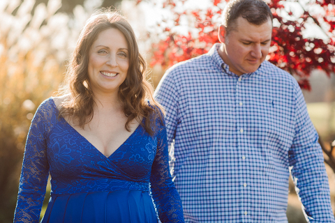 Lisa and Jamie chose to goto Ninety Acres at Natirar NJ because that’s where Jamie proposed to Lisa and had dinner. Since then Lisa and Jamie go back to Ninety Acres to celebrate their anniversary.  And we came here for Lisa and Jamie’s maternity session, a special place in their hearts and once the baby arrives as a family of three they will come celebrate their anniversary with their baby boy. Maybe because it was a special place for Lisa and Jamie, the weather was so beautiful, sunset was so glorious. Lisa and Jamie’s maternity session at Ninety Acres at Natirara NJ  photographed by Karis from Hey Karis. Photograph is like freezing time, motion in print, movie turned into a book. Now booking 2021 and 2022 weddings.