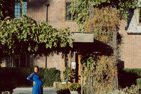 Lisa and Jamie chose to goto Ninety Acres at Natirar NJ because that’s where Jamie proposed to Lisa and had dinner. Since then Lisa and Jamie go back to Ninety Acres to celebrate their anniversary.  And we came here for Lisa and Jamie’s maternity session, a special place in their hearts and once the baby arrives as a family of three they will come celebrate their anniversary with their baby boy. Maybe because it was a special place for Lisa and Jamie, the weather was so beautiful, sunset was so glorious. Lisa and Jamie’s maternity session at Ninety Acres at Natirara NJ  photographed by Karis from Hey Karis. Photograph is like freezing time, motion in print, movie turned into a book. Now booking 2021 and 2022 weddings.