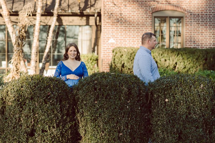 Lisa and Jamie chose to goto Ninety Acres at Natirar NJ because that’s where Jamie proposed to Lisa and had dinner. Since then Lisa and Jamie go back to Ninety Acres to celebrate their anniversary.  And we came here for Lisa and Jamie’s maternity session, a special place in their hearts and once the baby arrives as a family of three they will come celebrate their anniversary with their baby boy. Maybe because it was a special place for Lisa and Jamie, the weather was so beautiful, sunset was so glorious. Lisa and Jamie’s maternity session at Ninety Acres at Natirara NJ  photographed by Karis from Hey Karis. Photograph is like freezing time, motion in print, movie turned into a book. Now booking 2021 and 2022 weddings.