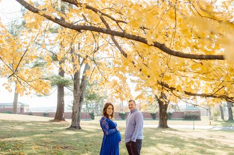 Lisa and Jamie chose to goto Ninety Acres at Natirar NJ because that’s where Jamie proposed to Lisa and had dinner. Since then Lisa and Jamie go back to Ninety Acres to celebrate their anniversary.  And we came here for Lisa and Jamie’s maternity session, a special place in their hearts and once the baby arrives as a family of three they will come celebrate their anniversary with their baby boy. Maybe because it was a special place for Lisa and Jamie, the weather was so beautiful, sunset was so glorious. Lisa and Jamie’s maternity session at Ninety Acres at Natirara NJ  photographed by Karis from Hey Karis. Photograph is like freezing time, motion in print, movie turned into a book. Now booking 2021 and 2022 weddings.