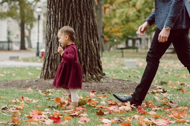 Windy morning spent at Princeton University Campus with Melissa, Joe, Everly and Cecilia. Everyone was bit cold and new to this family session but soon after how much fun and silly we can be during the photo session Everly warmed up, took her jacker off and ran. She ran, fell, hopped and would not stop posing for me. Till the moment we were ready to go home Everly posed, asked me to take more photos of her. Such a fun time with Bowen family during their family session at Princeton NJ photographed by Karis from Hey Karis. Photograph is like freezing time, motion in print, movie turned into a book. Now booking 2021 and 2022 weddings.