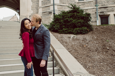 Windy morning spent at Princeton University Campus with Melissa, Joe, Everly and Cecilia. Everyone was bit cold and new to this family session but soon after how much fun and silly we can be during the photo session Everly warmed up, took her jacker off and ran. She ran, fell, hopped and would not stop posing for me. Till the moment we were ready to go home Everly posed, asked me to take more photos of her. Such a fun time with Bowen family during their family session at Princeton NJ photographed by Karis from Hey Karis. Photograph is like freezing time, motion in print, movie turned into a book. Now booking 2021 and 2022 weddings.