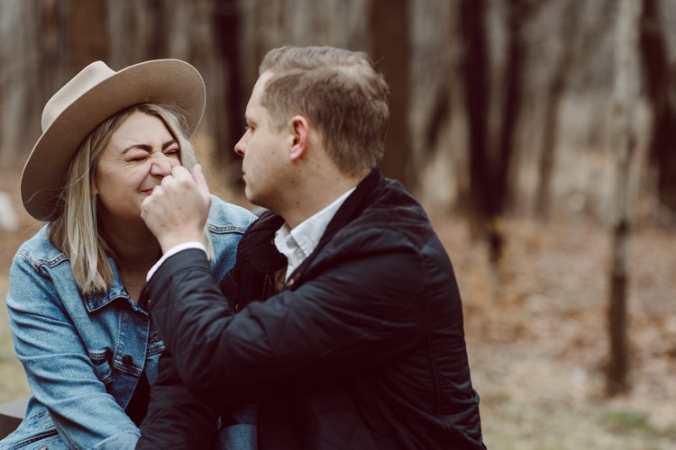 I photographed Andrea and Matt's wedding at The Rock Island Lake Club back in 2017, week ago I went to visit them at their house in Sparta NJ to photograph their little family of three. Andrea and Matt and their adorable french bull dog Lucy. I documented their day by walking Lucy, hanging out in the back with fire pit, hung out in the basement with all their pinball machines. Documenting day in the life of Andrea and Matt was such a delight. Andrea and Matt's day in the life captured by NY NJ Documentary Wedding Photographer Karis from Hey Karis, photographing your wedding, capturing your love and documenting your life.