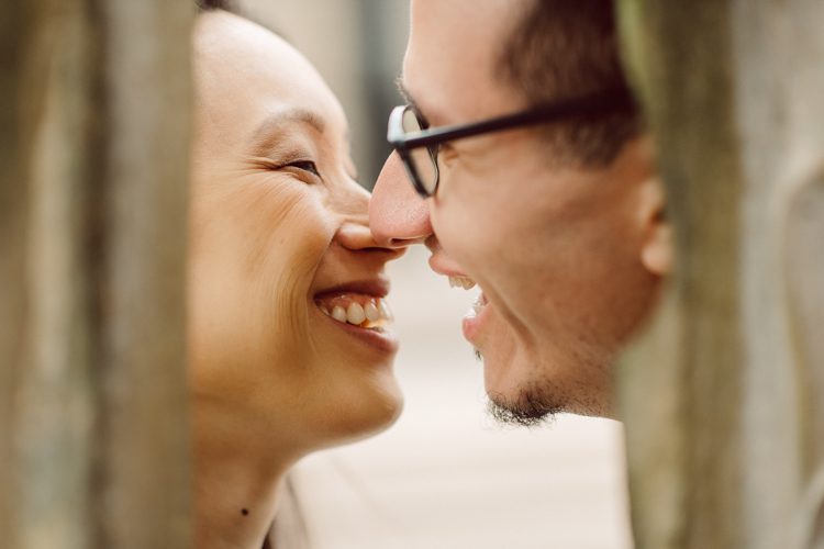 Since COVID-19 and the whole social distancing got all the colleges and universities to go virtual. Princeton University campus was empty the whole summer and fall, more people crowed to enjoy the historic campus with it's stunning architecture. Archways, columns and now award winning modern buildings make up this prestigious Princeton University Campus. When classes are in session, photograph is not permitted so now with the campus being empty all the photographers took the opportunity. I also had several photoshoots previous to Christina and GP's engagement session. Christina and GP being my last engagement session of 2020, I wanted it to be special, bit different. I wanted to see something new in this place that I've already been. After I met up with Christina and GP I took a new route around the campus, on the outer skirts to see if I find anything interesting, to get inspired. I laughed so much during the engagement session with Christina and GP, I think I cried a little. Fun Engagement Session with Christina and GP in Princeton University captured by NY NJ Documentary Wedding Photographer Karis from Hey Karis, photographing your wedding moments cinematically.