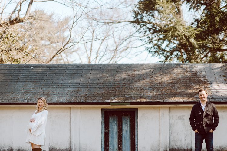 Nicole and Dan are expecting their baby boy and wanted to do a maternity session. More than a photo session, we actually hung out, got a tour of the house, saw the baby's nursery! Then we went out to Colonial Park in Somerset, NJ for some fresh air, vitamin D and some outdoor photos. Nicole and Dan looked so happy and in love, plus Nicole's two sisters joined for some cute sister photos! Nicole and Dan's maternity session at Colonial Park Somerset NJ captured by Karis from NY and NJ wedding photographer Hey Karis.