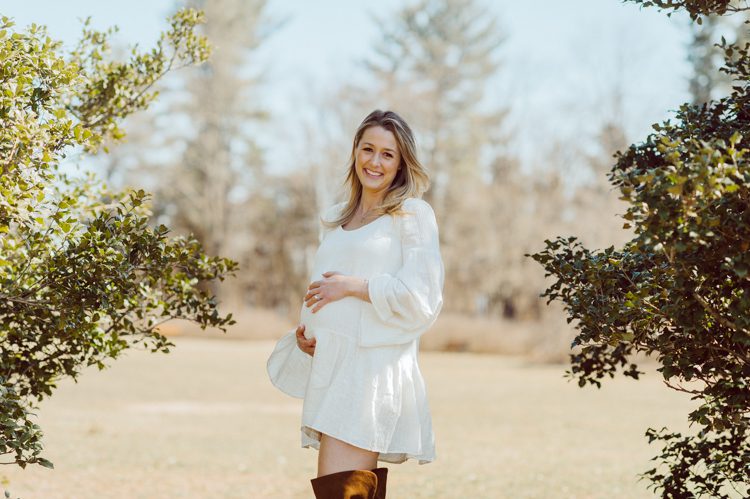 Nicole and Dan are expecting their baby boy and wanted to do a maternity session. More than a photo session, we actually hung out, got a tour of the house, saw the baby's nursery! Then we went out to Colonial Park in Somerset, NJ for some fresh air, vitamin D and some outdoor photos. Nicole and Dan looked so happy and in love, plus Nicole's two sisters joined for some cute sister photos! Nicole and Dan's maternity session at Colonial Park Somerset NJ captured by Karis from NY and NJ wedding photographer Hey Karis.