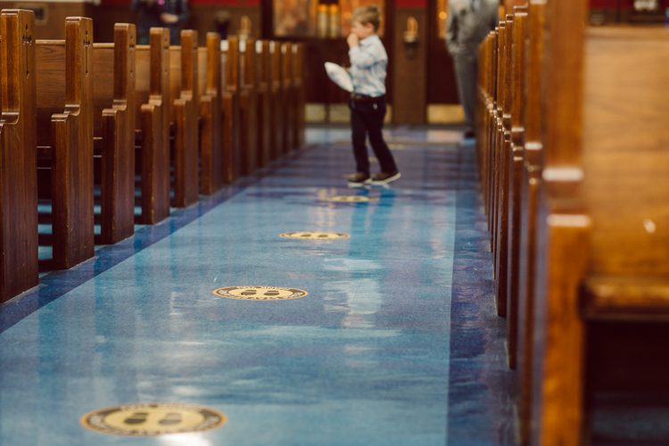 Colleen and Patrick had an intimate wedding ceremony at their church in Queens, NY then we went over to Gantry Plaza State Park LIC for their wedding photos. Colleen and Patrick's NYC elopement was nothing but fabulous and spectacle. When I saw all the food trucks lined up along Gantry Plaza State Park I knew I wanted to use it as our backdrop for Colleen and Patrick. Of course we chose "Mr Softee's Ice Truck" and as we were taking the photo one of Colleen and Patrick's cousin walked by doing the most epic photobomb ever! Colleen and Patrick's NYC elopement Gantry Plaza State Park LIC captured by NY NJ Weddings, Elopements and Family Photographer Karis by Hey Karis.