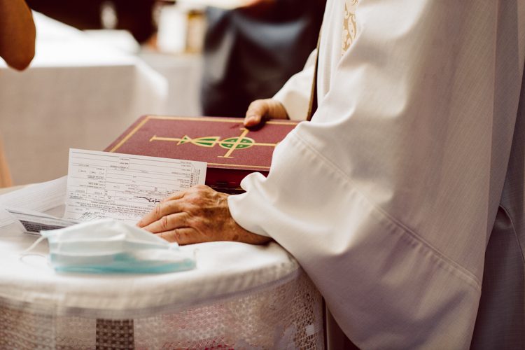 Colleen and Patrick had an intimate wedding ceremony at their church in Queens, NY then we went over to Gantry Plaza State Park LIC for their wedding photos. Colleen and Patrick's NYC elopement was nothing but fabulous and spectacle. When I saw all the food trucks lined up along Gantry Plaza State Park I knew I wanted to use it as our backdrop for Colleen and Patrick. Of course we chose "Mr Softee's Ice Truck" and as we were taking the photo one of Colleen and Patrick's cousin walked by doing the most epic photobomb ever! Colleen and Patrick's NYC elopement Gantry Plaza State Park LIC captured by NY NJ Weddings, Elopements and Family Photographer Karis by Hey Karis.