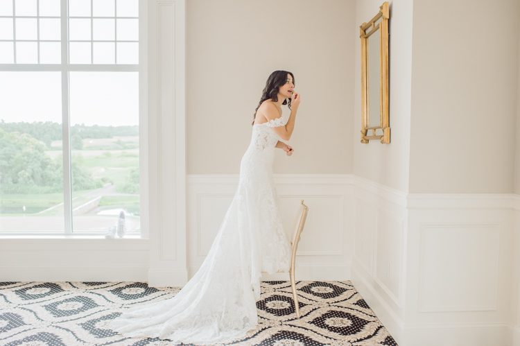 Brianna and Joe perfectly balances each other with their opposite personalities. Brianna quiet and calm and Joe loud and funny, they are the yin and yang to each other and together they create amazing chemistry. Joe's eyes literally sparkles when he is looking at her. Brianna and Joe's summer wedding at Trump National Golf Club Colts Neck NJ this past August was nothing but fun, filled with love and happy tears. Love is all we need in a wedding day! Brianna and Joe's wedding at Trump National Golf Club Colts Neck NJ photographed by Karis, NY NJ wedding and elopement photographer Hey Karis.