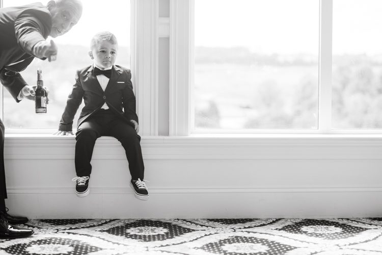 Brianna and Joe perfectly balances each other with their opposite personalities. Brianna quiet and calm and Joe loud and funny, they are the yin and yang to each other and together they create amazing chemistry. Joe's eyes literally sparkles when he is looking at her. Brianna and Joe's summer wedding at Trump National Golf Club Colts Neck NJ this past August was nothing but fun, filled with love and happy tears. Love is all we need in a wedding day! Brianna and Joe got married at ST. Mary’s Church in Colts Neck NJ then partied at Trump National Golf Club Colts Neck NJ. As soon as everyone was inside for the reception, the heavy grey clouds released a down pour washing the humidity away. Leaving cool evening for the newlyweds and their wedding guests to enjoy.  Brianna and Joe's wedding at Trump National Golf Club Colts Neck NJ photographed by Karis, NY NJ wedding and elopement photographer Hey Karis.