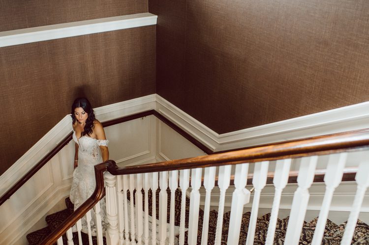 Brianna and Joe perfectly balances each other with their opposite personalities. Brianna quiet and calm and Joe loud and funny, they are the yin and yang to each other and together they create amazing chemistry. Joe's eyes literally sparkles when he is looking at her. Brianna and Joe's summer wedding at Trump National Golf Club Colts Neck NJ this past August was nothing but fun, filled with love and happy tears. Love is all we need in a wedding day! Brianna and Joe's wedding at Trump National Golf Club Colts Neck NJ photographed by Karis, NY NJ wedding and elopement photographer Hey Karis.