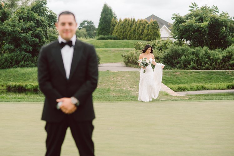Brianna and Joe perfectly balances each other with their opposite personalities. Brianna quiet and calm and Joe loud and funny, they are the yin and yang to each other and together they create amazing chemistry. Joe's eyes literally sparkles when he is looking at her. Brianna and Joe's summer wedding at Trump National Golf Club Colts Neck NJ this past August was nothing but fun, filled with love and happy tears. Love is all we need in a wedding day! Brianna and Joe's wedding at Trump National Golf Club Colts Neck NJ photographed by Karis, NY NJ wedding and elopement photographer Hey Karis.