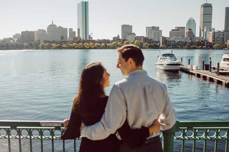 Flew to Cambridge Boston to hang out with Alexis and Kevin for their engagement session. Woke up 4am to catch 6am flight to Cambridge, Boston on a super busy Friday in October. Physically I was super tired but was super excited to meet Alexis and Kevin and also to shoot at a new environment other than NY & NJ. I felt Kevin and Alexis' kindness and warmth the moment I met Kevin when he came to pick me up at Boston Airport while Alexis was still getting ready for early morning engagement session. We drove around Alexis and Kevin's familiar places around Boston and we wrapped up the session at Life Alive Cafe where Alexis and Kevin had their first date during covid-19 lock down. They became each other's bubble friend then to being engaged. We all say if you survive COVID-19 lock down together you can do anything together! Alexis and Kevin's Boston Garden engagement session photographed by by Huson Valley, Catskills, NY and NJ Farm, Adventure Wedding and Elopement Photographer Karis | Hey Karis 