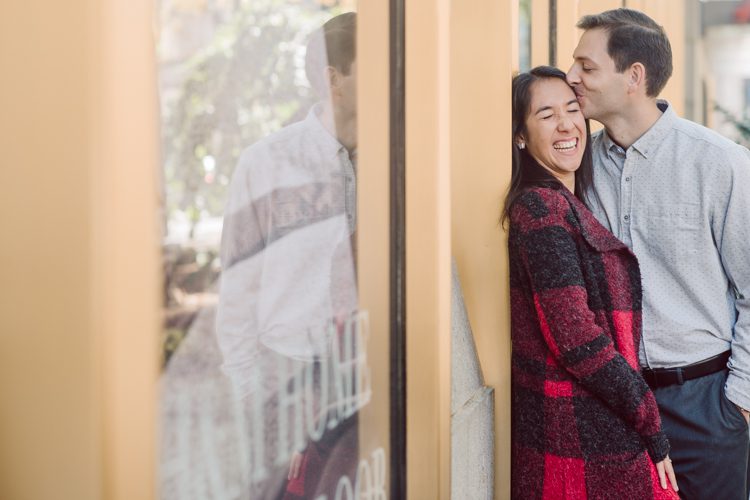 Flew to Cambridge Boston to hang out with Alexis and Kevin for their engagement session. Woke up 4am to catch 6am flight to Cambridge, Boston on a super busy Friday in October. Physically I was super tired but was super excited to meet Alexis and Kevin and also to shoot at a new environment other than NY & NJ. I felt Kevin and Alexis' kindness and warmth the moment I met Kevin when he came to pick me up at Boston Airport while Alexis was still getting ready for early morning engagement session. We drove around Alexis and Kevin's familiar places around Boston and we wrapped up the session at Life Alive Cafe where Alexis and Kevin had their first date during covid-19 lock down. They became each other's bubble friend then to being engaged. We all say if you survive COVID-19 lock down together you can do anything together! Alexis and Kevin's Boston Garden engagement session photographed by by Huson Valley, Catskills, NY and NJ Farm, Adventure Wedding and Elopement Photographer Karis | Hey Karis