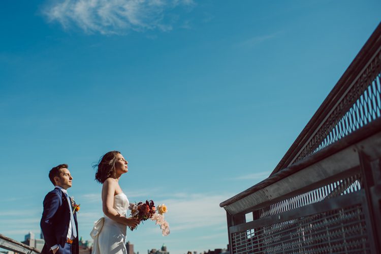 Mr. C Seaport NYC elopement was too fabulous. When Samantha inquired about her intimate NYC elopement at Mr. C Seaport with less than 10 people I was way to excited. I love photographing intimate small weddings and elopements because they can only be real, 1000% filled with love, true emotions and I get to be part of this very intimate celebration to tell their love story. Samantha and Dan's Mr. C Seaport small ceremony was held on the terrace, then we took quick family photos with their parents and siblings followed by wandering around historic and iconic South Street Seaport to get some iconic South Street Seaport wedding photos of Samantha and Dan. Samantha and Dan's Mr. C Seaport Elopement photographed by NYC elopement, Huson Valley, Catskills, NY and NJ Farm, Adventure Wedding and Elopement Photographer Karis | Hey Karis 