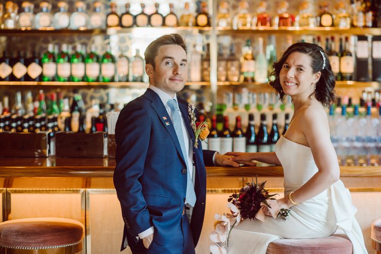 Mr. C Seaport NYC elopement was too fabulous. When Samantha inquired about her intimate NYC elopement at Mr. C Seaport with less than 10 people I was way to excited. I love photographing intimate small weddings and elopements because they can only be real, 1000% filled with love, true emotions and I get to be part of this very intimate celebration to tell their love story. Samantha and Dan's Mr. C Seaport small ceremony was held on the terrace, then we took quick family photos with their parents and siblings followed by wandering around historic and iconic South Street Seaport to get some iconic South Street Seaport wedding photos of Samantha and Dan. Samantha and Dan's Mr. C Seaport Elopement photographed by NYC elopement, Huson Valley, Catskills, NY and NJ Farm, Adventure Wedding and Elopement Photographer Karis | Hey Karis 