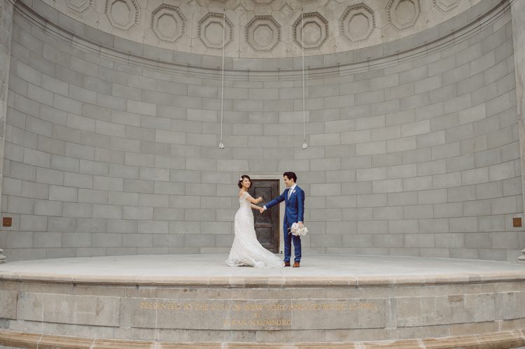 Monica and Will had a very simple intimate elopement planned at Central Park, NY then little reception with friends and parents are Instagram famous "Prince Tea House". Monica and Will's first look took place by Bethesda Fountain along with their beloved pup Appa (white fluffy Bichon Frise) We walked around Bethesda Fountain/Arcade getting some wedding portraits for Monica, Will and Appa then we walked towards Cop-Cot Central Park for Monica and Will's super intimate wedding ceremony officiated by his brother and joined by their parents, siblings and one friend. This super mini wedding ceremony was straight to the point and quick! At Prince Tea House about 20-30 friends of Monica and Will joined to celebrate the newly weds over some tea, biscuits and sandwiches. Monica and Will's Cop-Cot Central Park elopement, Prince Tea House wedding reception photographed by NYC elopement, Hudson Valley, Catskills, NY and NJ Farm, Adventure Wedding and Elopement Photographer Karis | Hey Karis