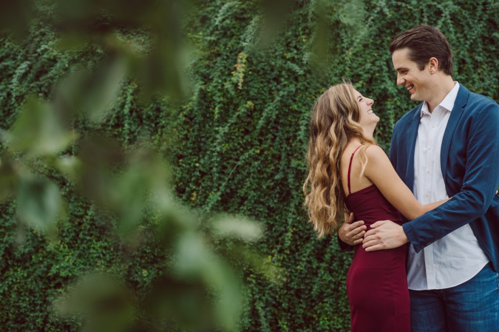 Took a peaceful one hour drive to Philadelphia early Sunday morning to meet with Lisa and John at Fairmount Water Works in Philadelphia PA for Lisa and John's engagement session. Lisa and John recently moved to Boston, but took a short weekend trip back to their old home city to get their engagement session. Lisa and John's Fairmount Water Works Philadelphia engagement photographed by NYC elopement, Hudson Valley, Catskills, NY and NJ, Farm, Adventure Wedding and Elopement Photographer Karis | Hey Karis