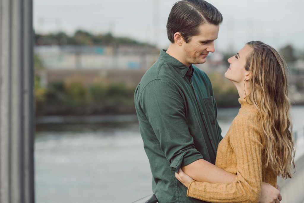Took a peaceful one hour drive to Philadelphia early Sunday morning to meet with Lisa and John at Fairmount Water Works in Philadelphia PA for Lisa and John's engagement session. Lisa and John recently moved to Boston, but took a short weekend trip back to their old home city to get their engagement session. Lisa and John's Fairmount Water Works Philadelphia engagement photographed by NYC elopement, Hudson Valley, Catskills, NY and NJ, Farm, Adventure Wedding and Elopement Photographer Karis | Hey Karis