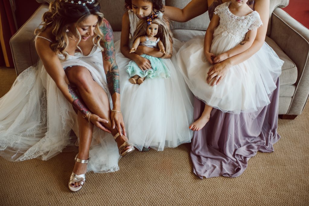 The Farm at Glenwood Mountain located in Sussex, NJ right by Mountain Creek Resort, this unique farm wedding venue was on my bucket list and I had the chance to photograph a wedding here with the best couple! Cristina and Nick, rock'n roll loving die hard fan of Marvel Studio duo celebrated their love and becoming one union at The Farm at Glenwood Mountain with fluffy cows in their backdrop. Cristina and Nick's love for each other is so real and true brought tears and smile on my eye and face the entire day. Cristina and Nick's The Farm and Glenwood Mountain wedding photographed by Hudson Valley, Catskills, NYC and NJ, Fun Wedding and Intimate Elopement Photographer | Hey Karis.