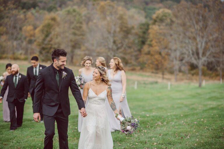 The Farm at Glenwood Mountain located in Sussex, NJ right by Mountain Creek Resort, this unique farm wedding venue was on my bucket list and I had the chance to photograph a wedding here with the best couple! Cristina and Nick, rock'n roll loving die hard fan of Marvel Studio duo celebrated their love and becoming one union at The Farm at Glenwood Mountain with fluffy cows in their backdrop. Cristina and Nick's love for each other is so real and true brought tears and smile on my eye and face the entire day. Cristina and Nick's The Farm and Glenwood Mountain wedding photographed by Hudson Valley, Catskills, NYC and NJ, Fun Wedding and Intimate Elopement Photographer | Hey Karis.