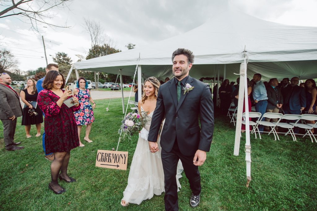 The Farm at Glenwood Mountain located in Sussex, NJ right by Mountain Creek Resort, this unique farm wedding venue was on my bucket list and I had the chance to photograph a wedding here with the best couple! Cristina and Nick, rock'n roll loving die hard fan of Marvel Studio duo celebrated their love and becoming one union at The Farm at Glenwood Mountain with fluffy cows in their backdrop. Cristina and Nick's love for each other is so real and true brought tears and smile on my eye and face the entire day. Cristina and Nick's The Farm and Glenwood Mountain wedding photographed by Hudson Valley, Catskills, NYC and NJ, Fun Wedding and Intimate Elopement Photographer | Hey Karis.