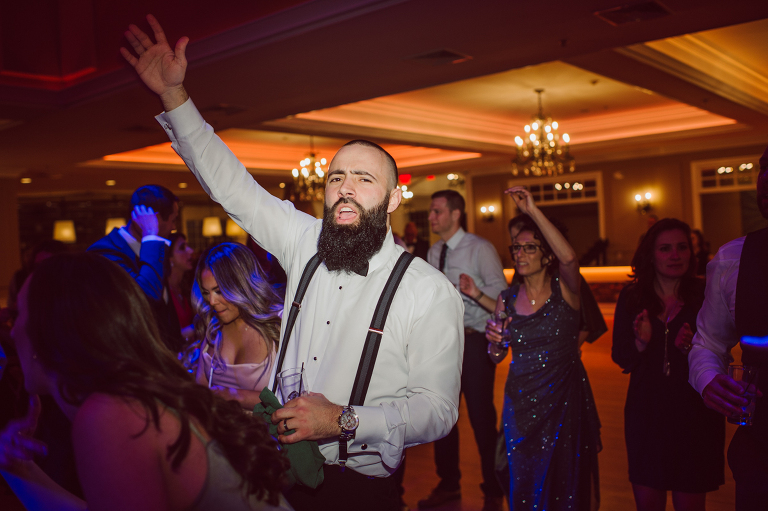 My first wedding of 2022 at Bear Brook Valley NJ celebrating Allie and Nick. It was very cold and windy March day at Bear Brook Valley but Allie and Nick were in their best spirits on their wedding day. Wind made it bit challenging during Allie and Nick's wedding portrait session but instead of fighting against the wind, we worked with the wind's direction becoming one with nature. Allie and Nick smiled, laughed and ran. Quick outdoor ceremony was held out in the front of Bear Brook Valley then for the rest of the evening Allie and Nick with their guests partied, danced in Bear Brook Valley's modern/rustic reception room. Allie and Nick's Bear Brook Valley wedding captured by Karis. Hey Karis is NY, NJ, Brooklyn, Hudson Valley and Catskills Wedding and Elopement Photographer.