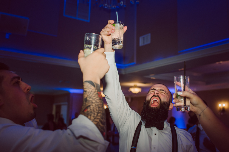 My first wedding of 2022 at Bear Brook Valley NJ celebrating Allie and Nick. It was very cold and windy March day at Bear Brook Valley but Allie and Nick were in their best spirits on their wedding day. Wind made it bit challenging during Allie and Nick's wedding portrait session but instead of fighting against the wind, we worked with the wind's direction becoming one with nature. Allie and Nick smiled, laughed and ran. Quick outdoor ceremony was held out in the front of Bear Brook Valley then for the rest of the evening Allie and Nick with their guests partied, danced in Bear Brook Valley's modern/rustic reception room. Allie and Nick's Bear Brook Valley wedding captured by Karis. Hey Karis is NY, NJ, Brooklyn, Hudson Valley and Catskills Wedding and Elopement Photographer.