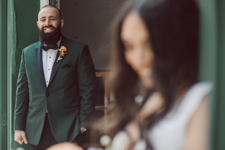 My first wedding of 2022 at Bear Brook Valley NJ celebrating Allie and Nick. It was very cold and windy March day at Bear Brook Valley but Allie and Nick were in their best spirits on their wedding day. Wind made it bit challenging during Allie and Nick's wedding portrait session but instead of fighting against the wind, we worked with the wind's direction becoming one with nature. Allie and Nick smiled, laughed and ran. Quick outdoor ceremony was held out in the front of Bear Brook Valley then for the rest of the evening Allie and Nick with their guests partied, danced in Bear Brook Valley's modern/rustic reception room. Allie and Nick's Bear Brook Valley wedding captured by Karis. Hey Karis is NY, NJ, Brooklyn, Hudson Valley and Catskills Wedding and Elopement Photographer.