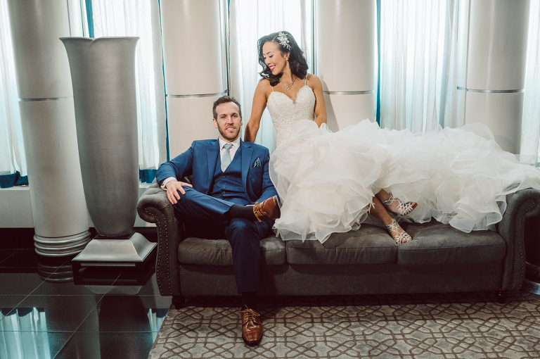 Tiffany and Eric just like all of the other covid couples had to postpone their NY wedding from 2020, then 2021 came and Tiffany and Eric were gifted a daughter! So they postponed their wedding another year to 2022. Tiffany and Eric along with their daughter celebrated their wedding and it was the most sweetest and adorable wedding day ever! The Foundry Wythe Hotel Blue Hill at Stone Barns City Winery Hudson Valley New York Wedding captured by Karis. Hey Karis is NY, NJ, Brooklyn, Hudson Valley and Catskills Wedding and Elopement Photographer.