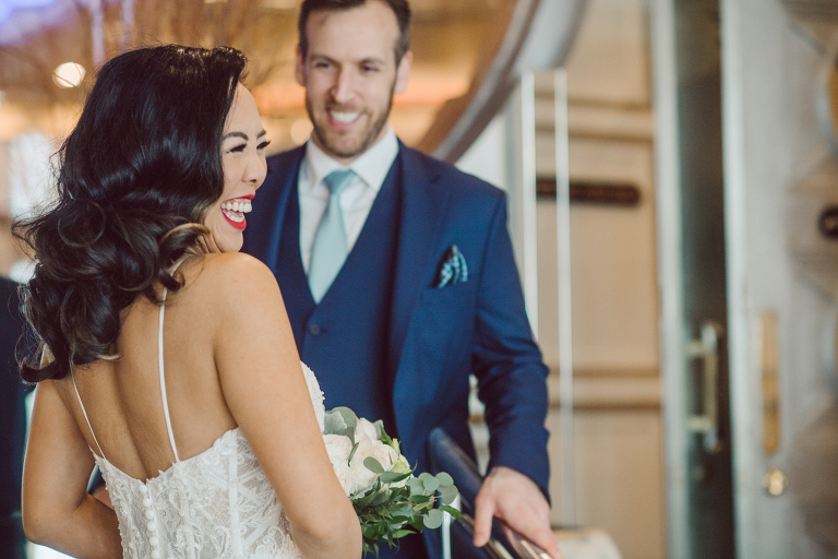 Tiffany and Eric just like all of the other covid couples had to postpone their NY wedding from 2020, then 2021 came and Tiffany and Eric were gifted a daughter! So they postponed their wedding another year to 2022. Tiffany and Eric along with their daughter celebrated their wedding and it was the most sweetest and adorable wedding day ever! The Foundry Wythe Hotel Blue Hill at Stone Barns City Winery Hudson Valley New York Wedding captured by Karis. Hey Karis is NY, NJ, Brooklyn, Hudson Valley and Catskills Wedding and Elopement Photographer.