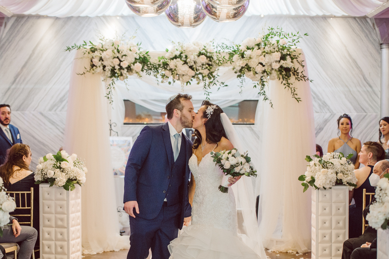 Tiffany and Eric just like all of the other covid couples had to postpone their NY wedding from 2020, then 2021 came and Tiffany and Eric were gifted a daughter! So they postponed their wedding another year to 2022. Tiffany and Eric along with their daughter celebrated their wedding and it was the most sweetest and adorable wedding day ever! The Foundry Wythe Hotel Blue Hill at Stone Barns City Winery Hudson Valley New York Wedding captured by Karis. Hey Karis is NY, NJ, Brooklyn, Hudson Valley and Catskills Wedding and Elopement Photographer.