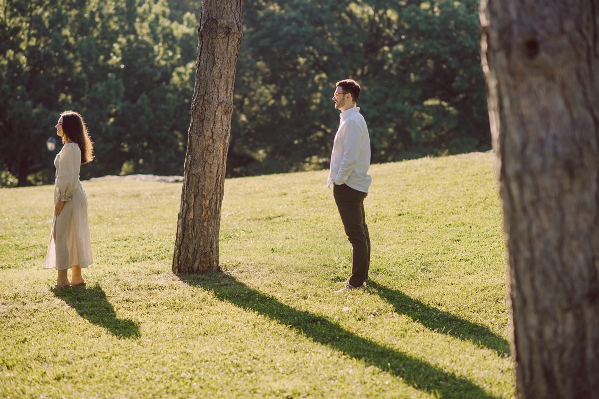Early morning view of Bethesda Fountain doesn't get old, it's always romanic as ever! And sharing your Central Park morning with beautiful newly engaged couple is even better. Jackie and Nick shared their Saturday morning with me and I was able to capture some gorgeous images for them. Central Park NY engagement with Jackie and Nick captured by Karis. Hey Karis is NY, NJ, Brooklyn, Hudson Valley and Catskills Wedding and Elopement Photographer.