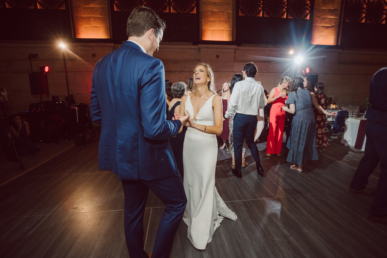  Lisa and Jon each got ready downtown Philly. Lisa at Philadelphia Marriott Old City and Jon at an airbnb on Ludlow Street Philly. Lisa and Jon got photo permit to all the gardens and landmarks near Union Trust. First look at 18th Century Garden then wedding photos at Rose Garden, Merchants Exchange Building, Front steps of First Bank and final photos in front of City Hall. Then we headed back to Union Trust to get Lisa and Jon married then to party like rock stars! Lisa and Jon's Union Trust Philadelphia wedding captured by Hey Karis is NY, NJ, Brooklyn, Hudson Valley and Catskills Wedding and Elopement Photographer.