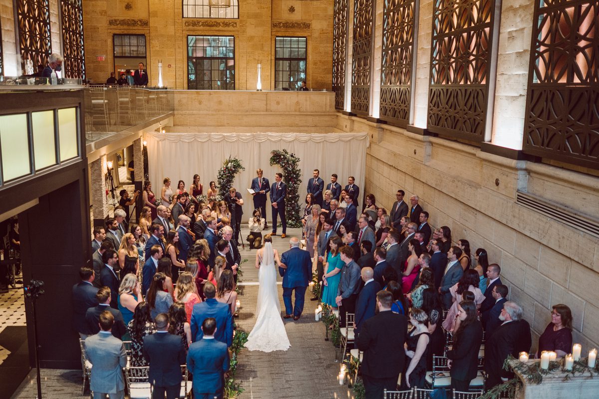  Lisa and Jon each got ready downtown Philly. Lisa at Philadelphia Marriott Old City and Jon at an airbnb on Ludlow Street Philly. Lisa and Jon got photo permit to all the gardens and landmarks near Union Trust. First look at 18th Century Garden then wedding photos at Rose Garden, Merchants Exchange Building, Front steps of First Bank and final photos in front of City Hall. Then we headed back to Union Trust to get Lisa and Jon married then to party like rock stars! Lisa and Jon's Union Trust Philadelphia wedding captured by Hey Karis is NY, NJ, Brooklyn, Hudson Valley and Catskills Wedding and Elopement Photographer.