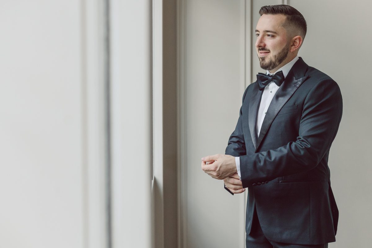 At Florentine Gardens in River Vale NJ celebrating Sam and Mike's wedding. Here at Florentine Gardens you'll get your amazing ballroom, gorgeous landscaped garden and during Sam and Mike's wedding day the roses were in full bloom it was truly beautiful. With roses in full bloom at the rose garden in Florentine Gardens, Sam and Mike's outdoor wedding ceremony was gorgeous bit hot but so gorgeous. And we were fully able to enjoy the roses during Sam and Mike's wedding portrait session. Sam and Mike's Florentine Gardens, NJ wedding captured by Karis from Hey Karis NY, NJ, Brooklyn, Hudson Valley and Catskills Wedding and Elopement Photographer.