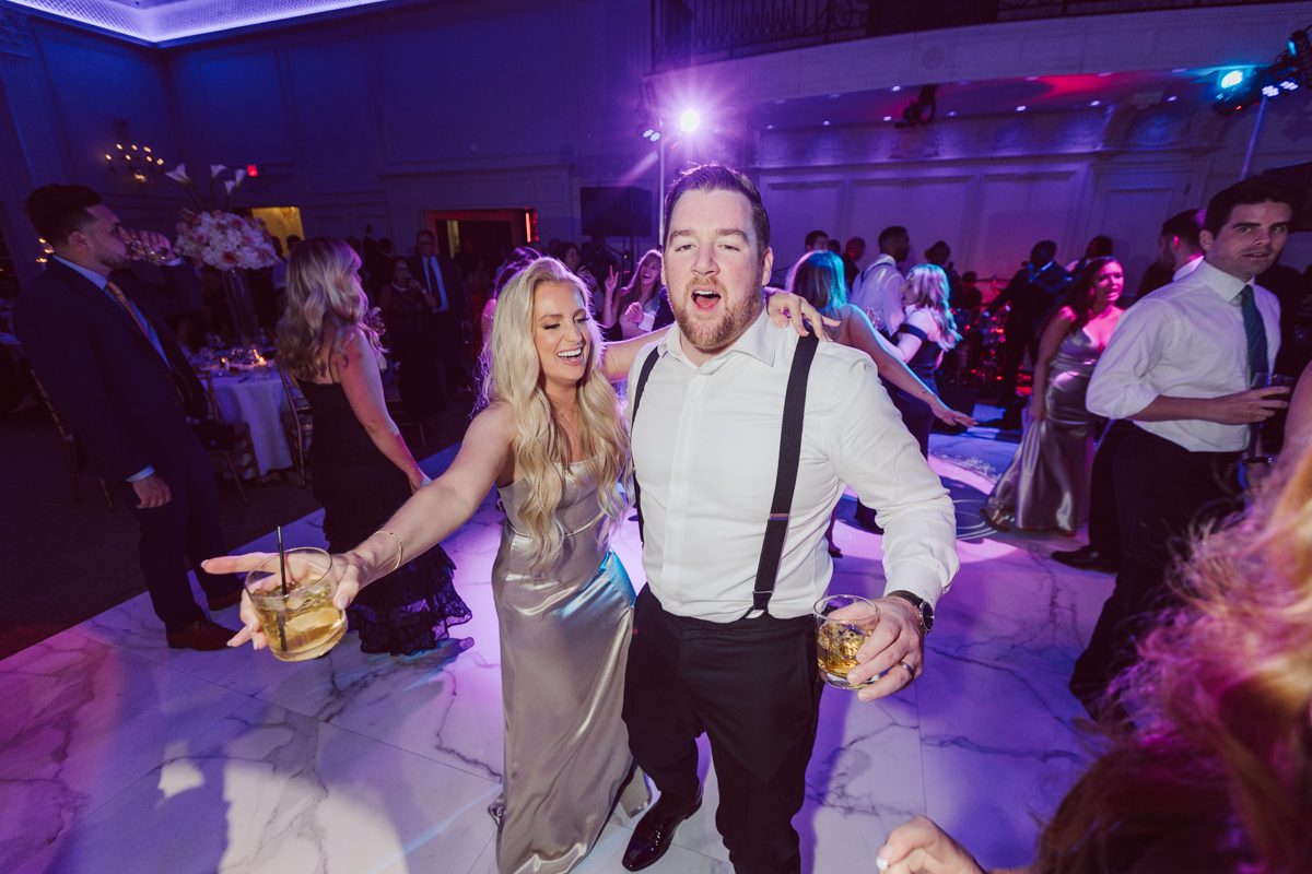 At Florentine Gardens in River Vale NJ celebrating Sam and Mike's wedding. Here at Florentine Gardens you'll get your amazing ballroom, gorgeous landscaped garden and during Sam and Mike's wedding day the roses were in full bloom it was truly beautiful. With roses in full bloom at the rose garden in Florentine Gardens, Sam and Mike's outdoor wedding ceremony was gorgeous bit hot but so gorgeous. And we were fully able to enjoy the roses during Sam and Mike's wedding portrait session. Sam and Mike's Florentine Gardens, NJ wedding captured by Karis from Hey Karis NY, NJ, Brooklyn, Hudson Valley and Catskills Wedding and Elopement Photographer.