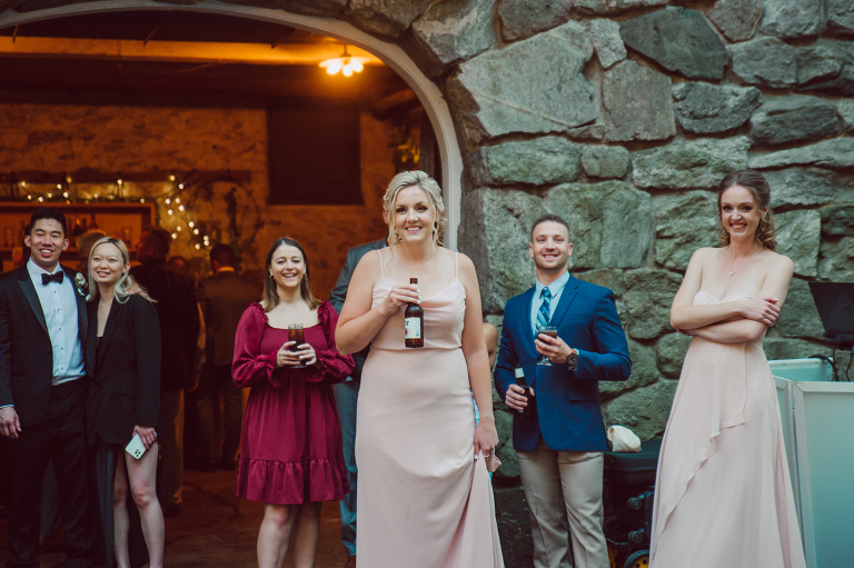 Arrow Park, a wedding venue located in Monroe NY along the Hudson Valley is truly a magical place to celebrate your wedding in a relaxing environment. Your family and friends will appreciate this unplug, retreat type of environment surrounded by nature, historic mansion with courtyard for an outdoor wedding under cafe lights, Arrow Lake, and beautiful garden. I love this place, I can come here every weekend! And Jackie and Aron were the perfect couple for this magical venue to get married and dance away the beautiful summer evening under the cafe light in their courtyard. It was like a scene from a movie, or a wedding from chateau in Italy. Jackie and Aron's Arrow Park, NY Hudson Valley NY wedding captured by Karis from Hey Karis NY, NJ, Brooklyn, Hudson Valley and Catskills Wedding and Elopement Photographer.