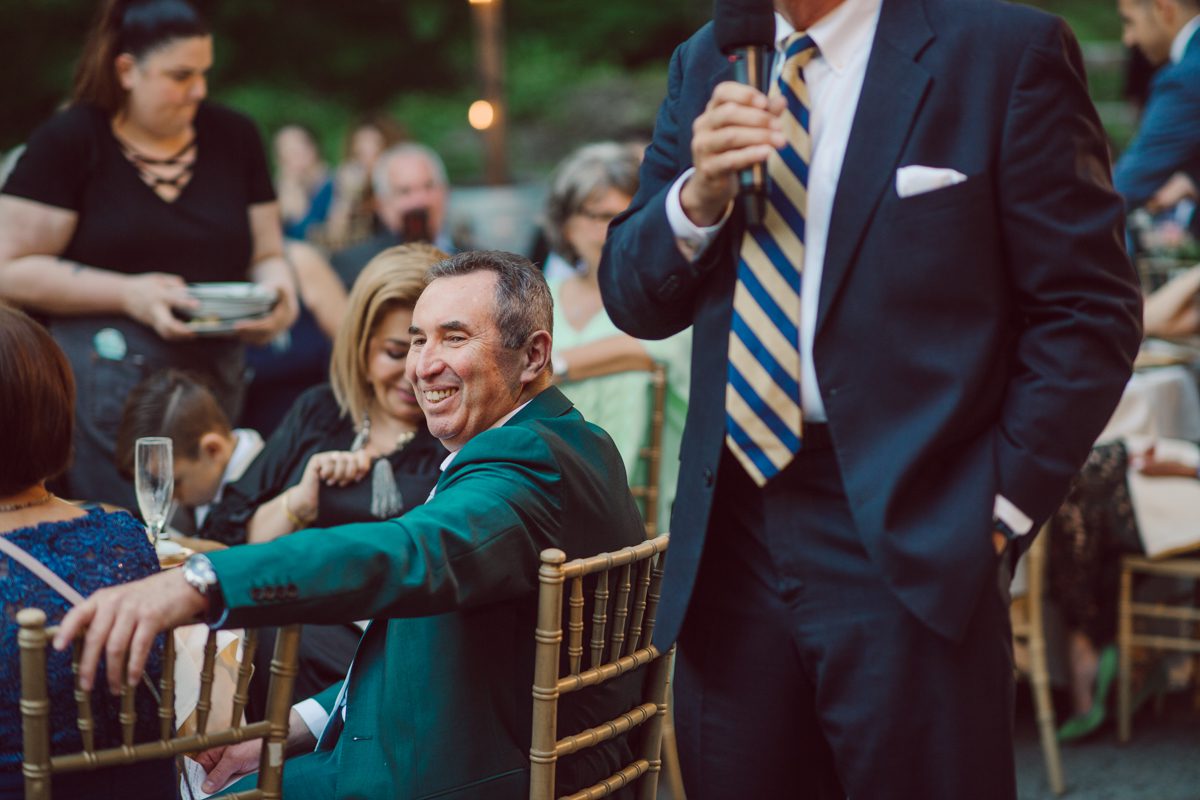 Arrow Park, a wedding venue located in Monroe NY along the Hudson Valley is truly a magical place to celebrate your wedding in a relaxing environment. Your family and friends will appreciate this unplug, retreat type of environment surrounded by nature, historic mansion with courtyard for an outdoor wedding under cafe lights, Arrow Lake, and beautiful garden. I love this place, I can come here every weekend! And Jackie and Aron were the perfect couple for this magical venue to get married and dance away the beautiful summer evening under the cafe light in their courtyard. It was like a scene from a movie, or a wedding from chateau in Italy. Jackie and Aron's Arrow Park, NY Hudson Valley NY wedding captured by Karis from Hey Karis NY, NJ, Brooklyn, Hudson Valley and Catskills Wedding and Elopement Photographer.